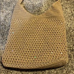 woven sparkley purse